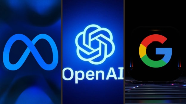 AI arms race competition between OpenAI, Google, and Meta